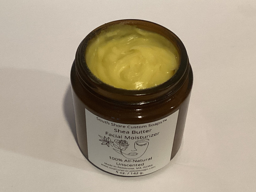 Shea Butter Facial Moisturizer 100% All-Natural & Unscented