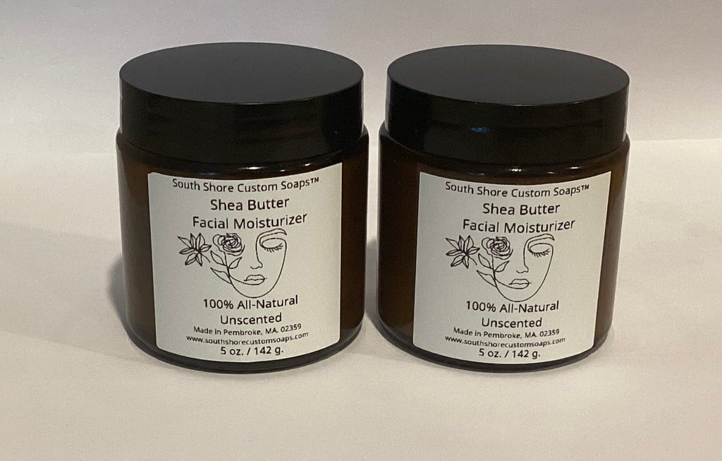 Shea Butter Facial Moisturizer 100% All-Natural & Unscented