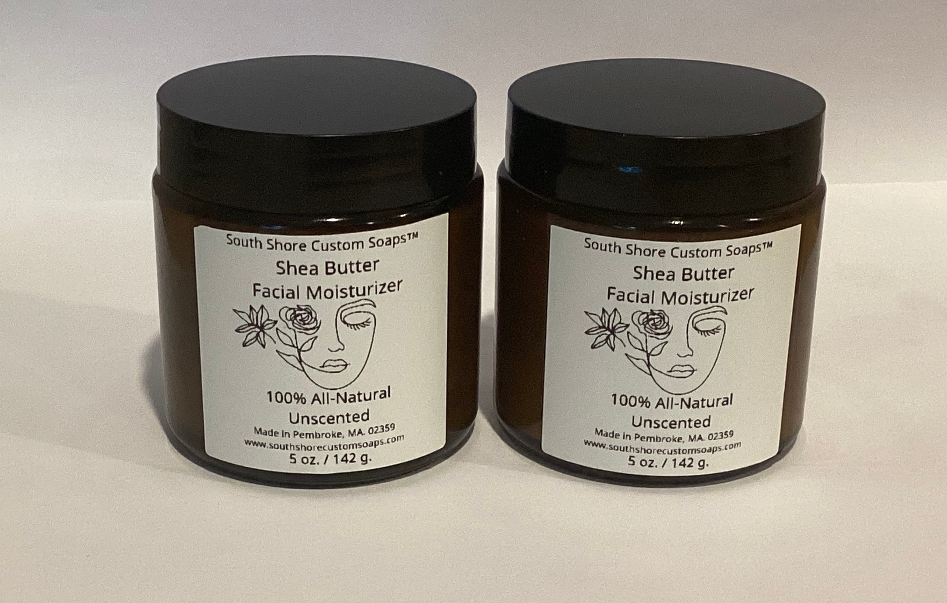 Shea Butter Facial Moisturizer 100% All-Natural & Unscented