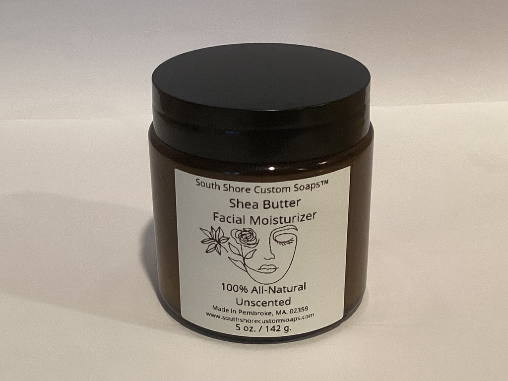Shea Butter Facial Moisturizer 100% All-Natural & Unscented