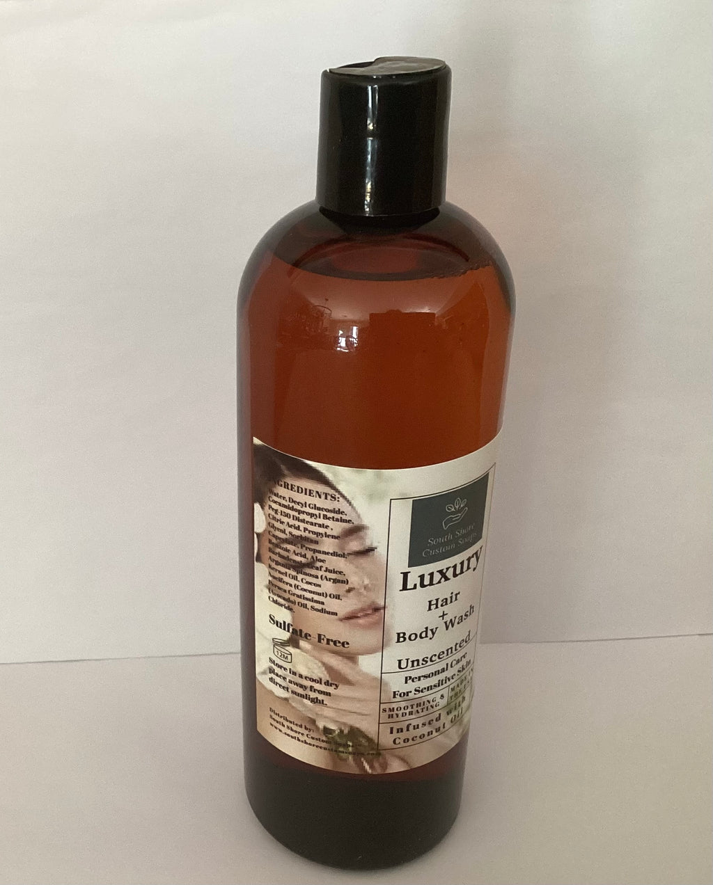 Luxury Hair + Body Wash-Unscented