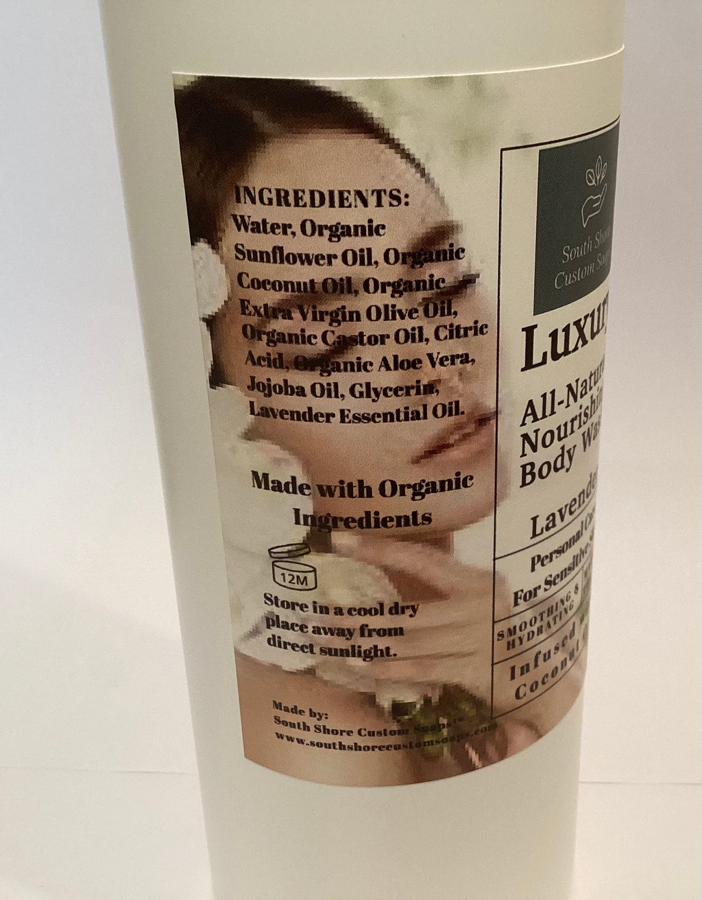 Luxury All-Natural Nourishing Body Wash-Lavender Scented