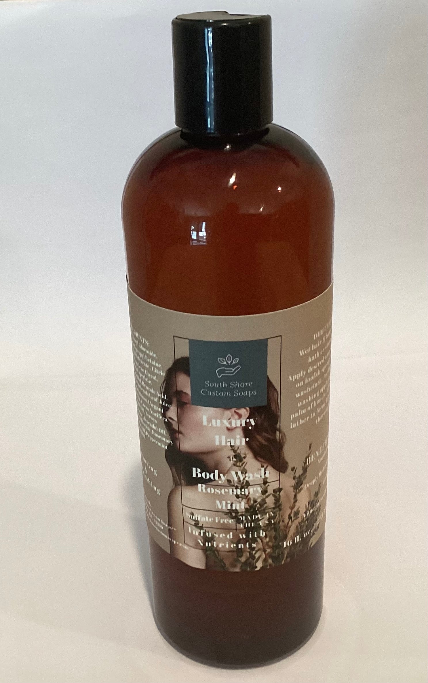 Rosemary Mint Luxury Hair + Body Wash