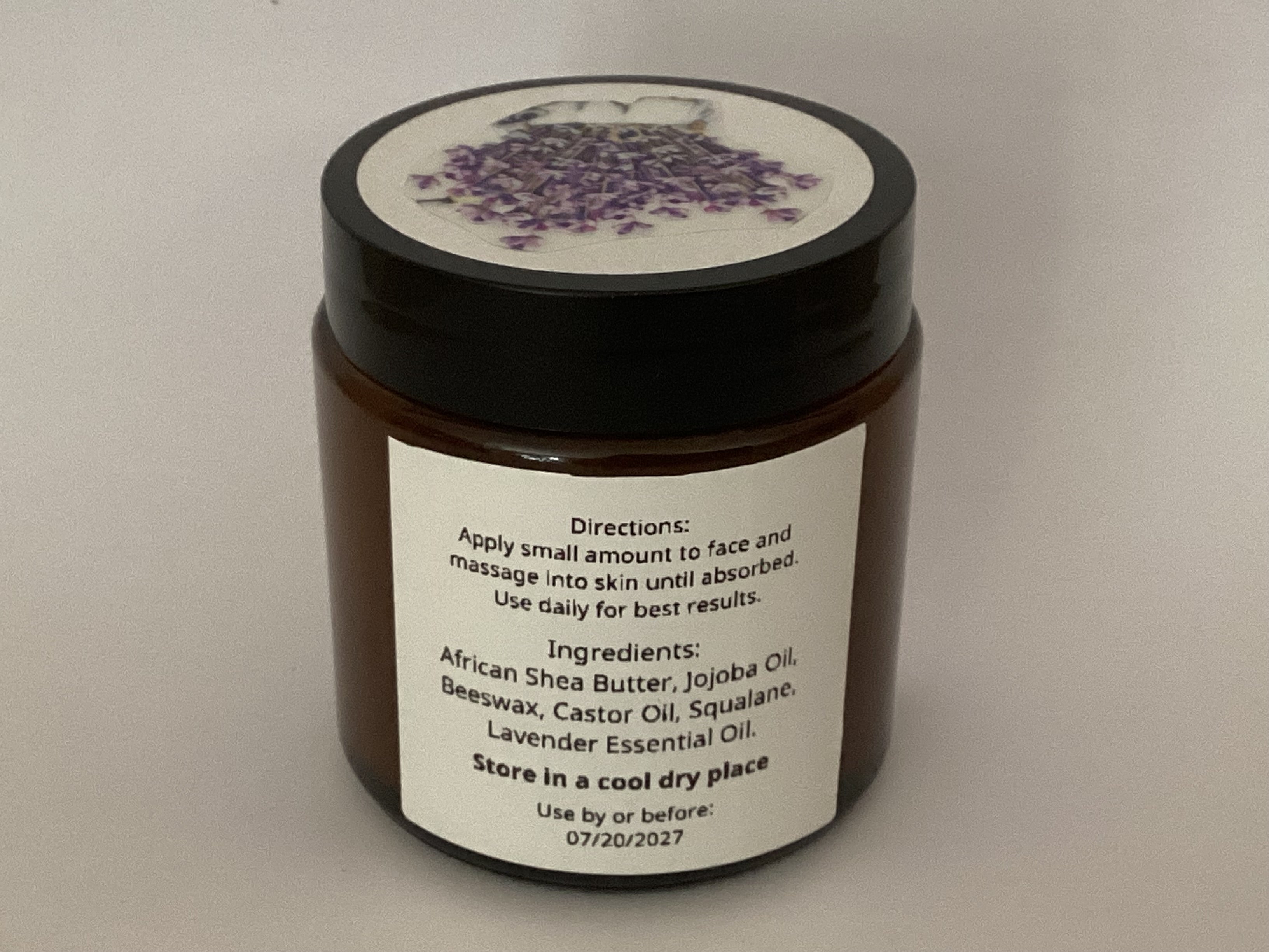 Lavender Butter Facial Moisturizer