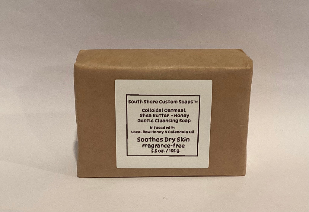 Colloidal Oatmeal Shea Butter + Honey Gentle Cleansing Soap