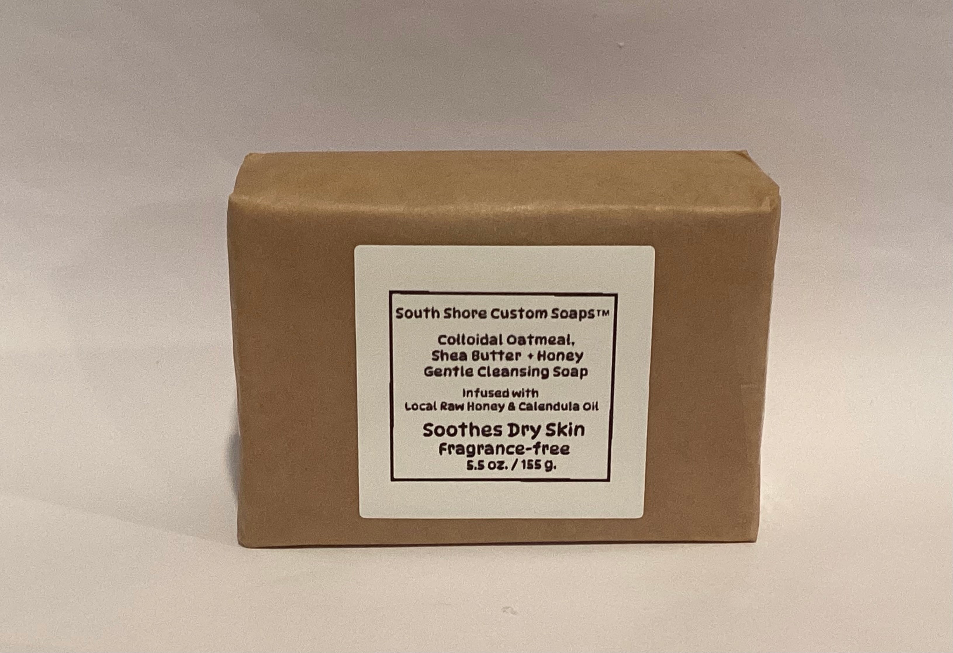 Colloidal Oatmeal Shea Butter + Honey Gentle Cleansing Soap