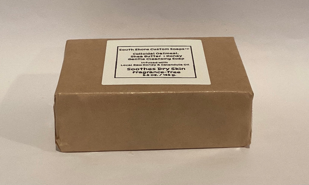 Colloidal Oatmeal Shea Butter + Honey Gentle Cleansing Soap