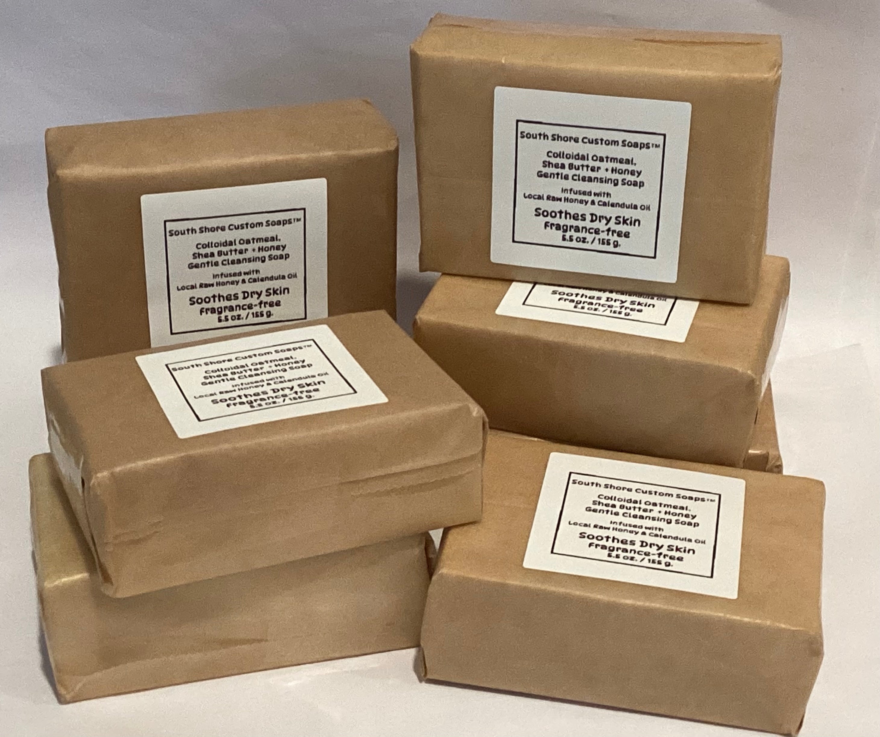 Colloidal Oatmeal Shea Butter + Honey Gentle Cleansing Soap