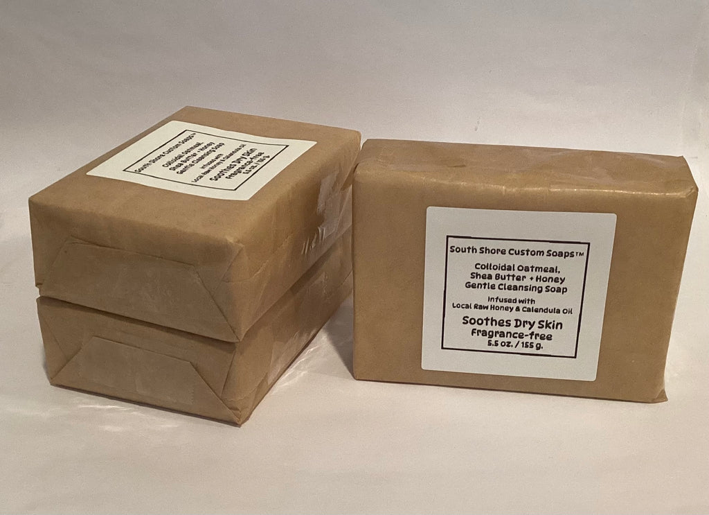 Colloidal Oatmeal Shea Butter + Honey Gentle Cleansing Soap