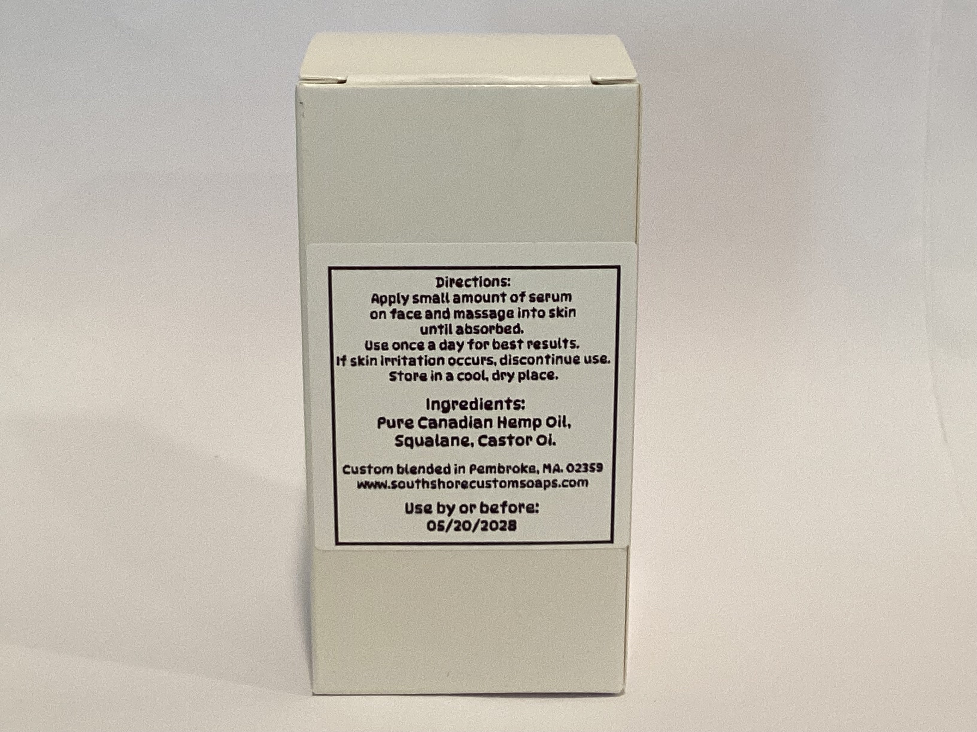 Hemp Oil Deeply Nourishing Facial Serum