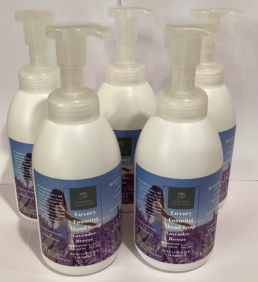 Lavender Breeze Luxury Foaming Hand Soap