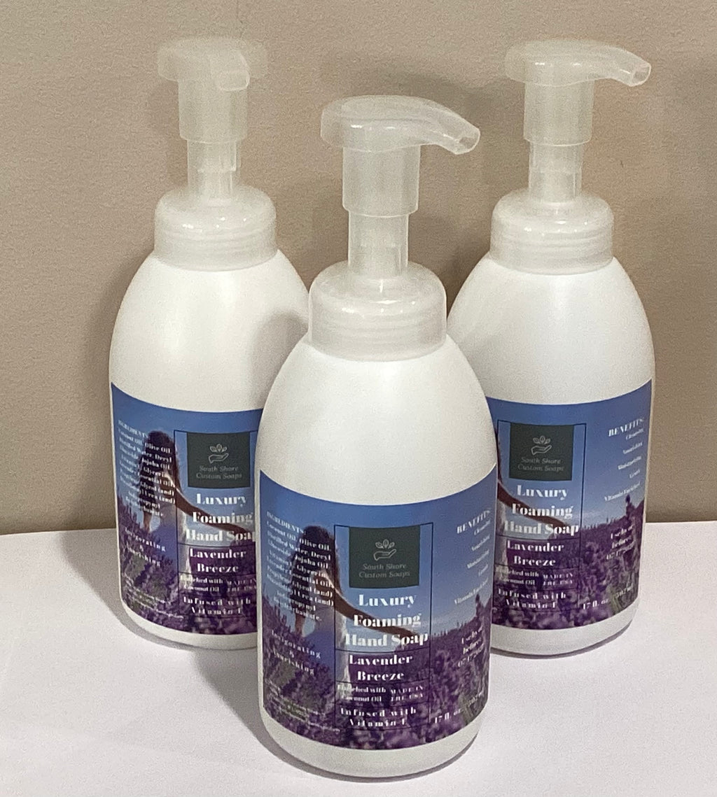 Lavender Breeze Luxury Foaming Hand Soap