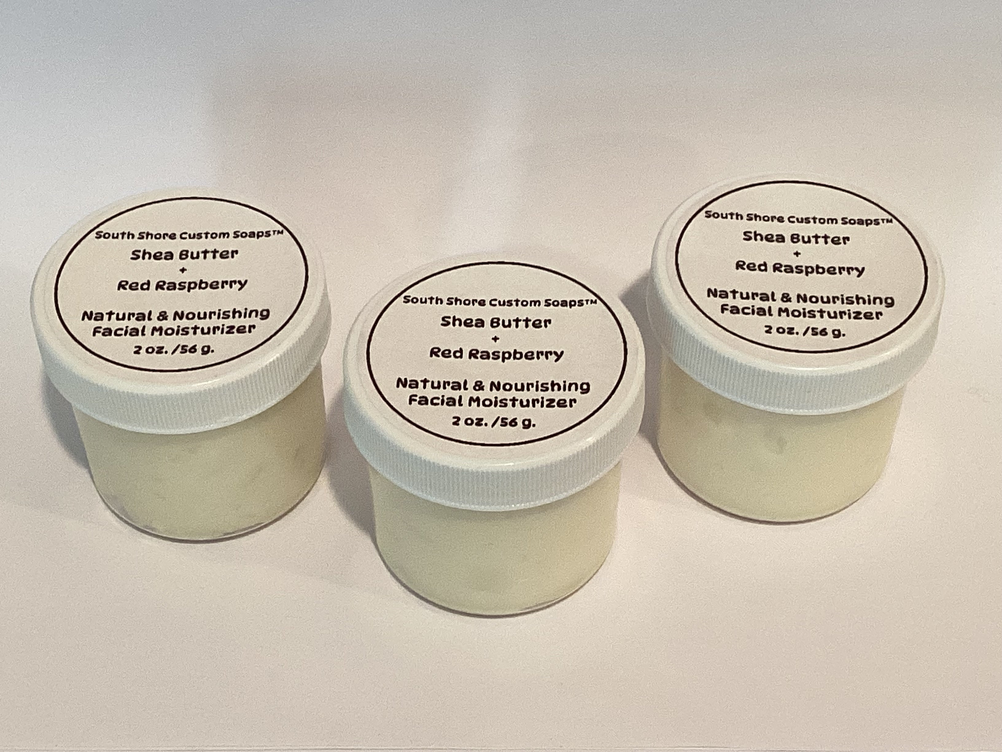 Shea Butter + Red Raspberry Natural & Nourishing Facial Moisturizer