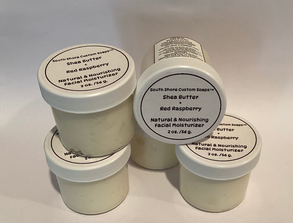 Shea Butter + Red Raspberry Natural & Nourishing Facial Moisturizer