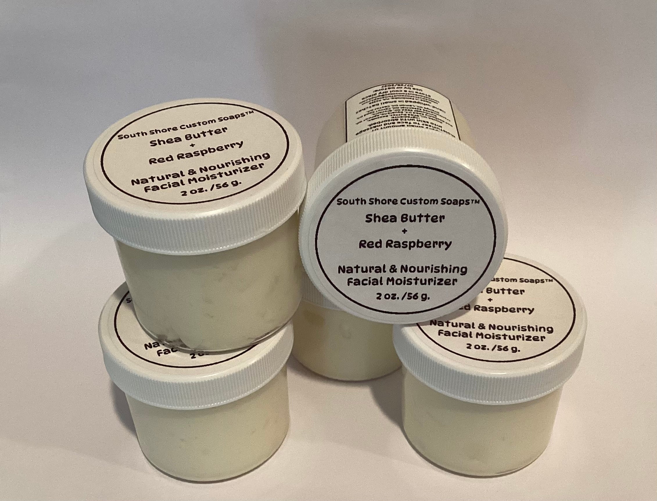 Shea Butter + Red Raspberry Natural & Nourishing Facial Moisturizer