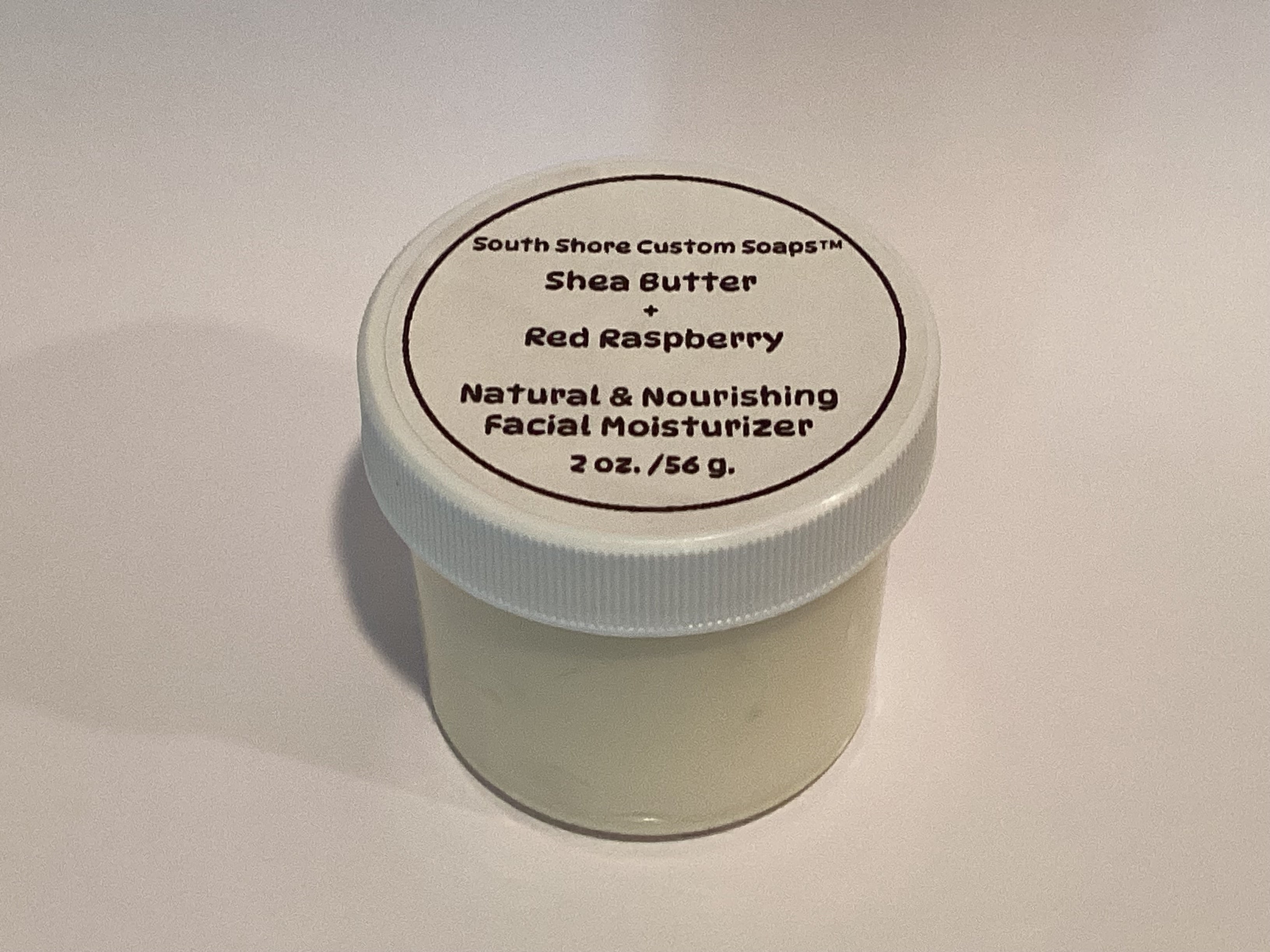 Shea Butter + Red Raspberry Natural & Nourishing Facial Moisturizer