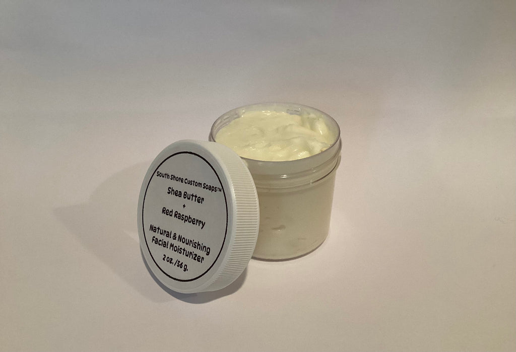 Shea Butter + Red Raspberry Natural & Nourishing Facial Moisturizer