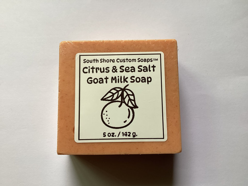 Citrus & Sea Salt Goat Milk Soap
