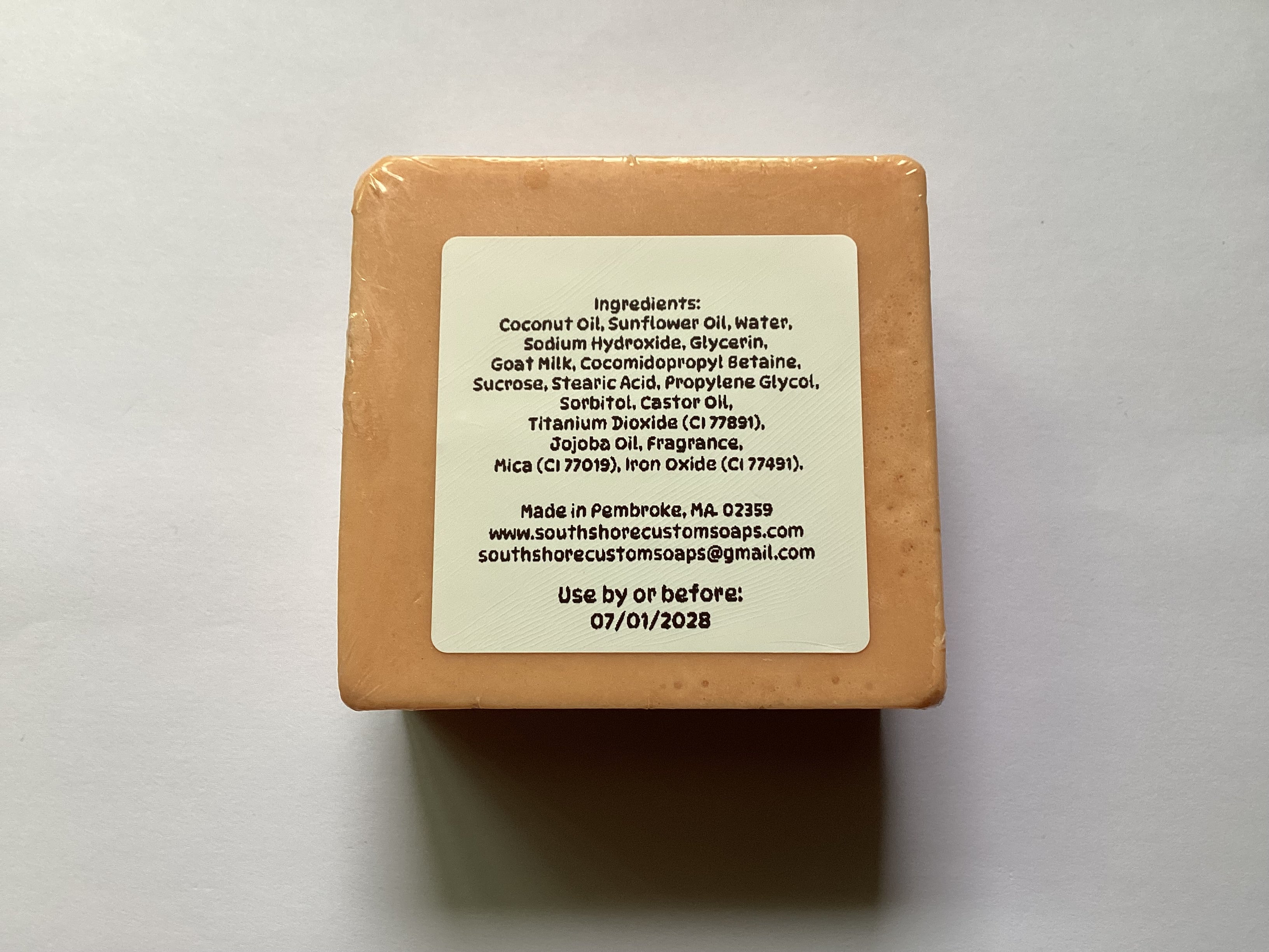 Citrus & Sea Salt Goat Milk Soap