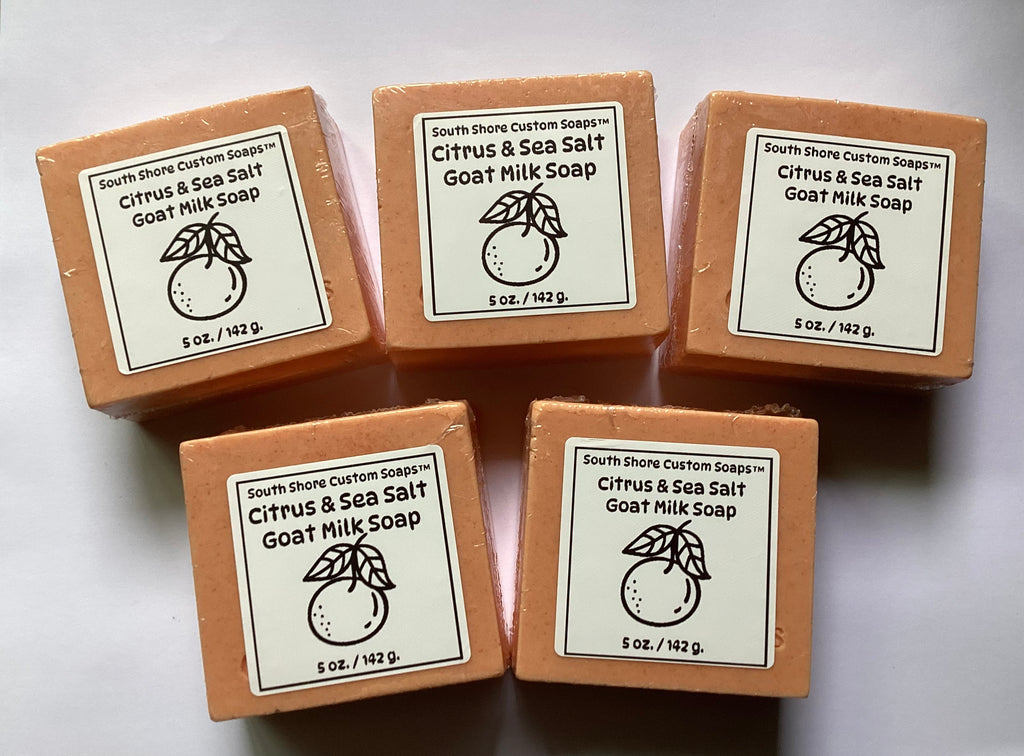 Citrus & Sea Salt Goat Milk Soap