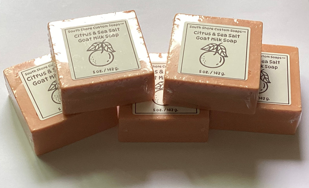 Citrus & Sea Salt Goat Milk Soap