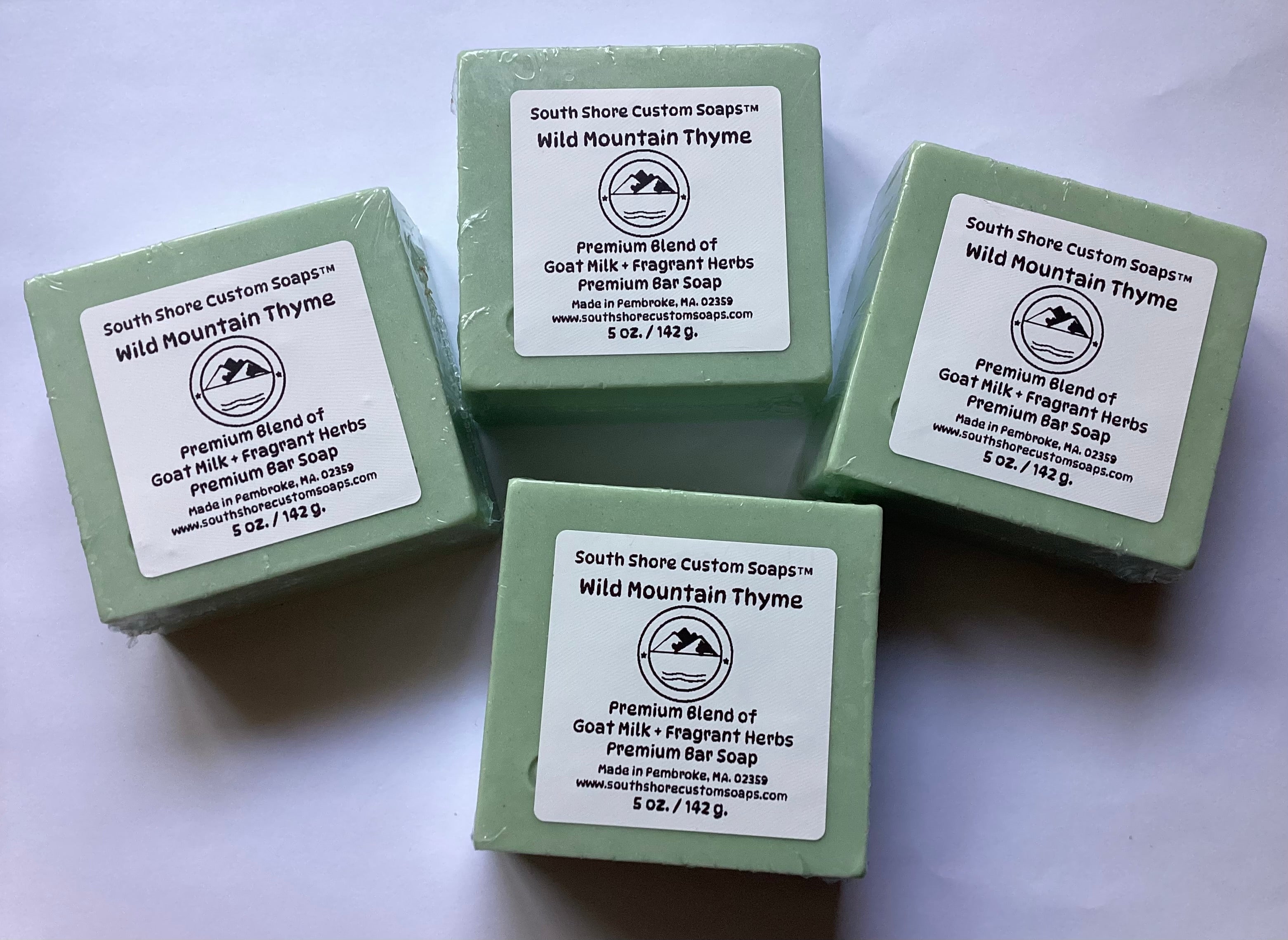 Wild Mountain Thyme Premium Blend of Goat Milk + Fragrant Herbs Premium Bar Soap