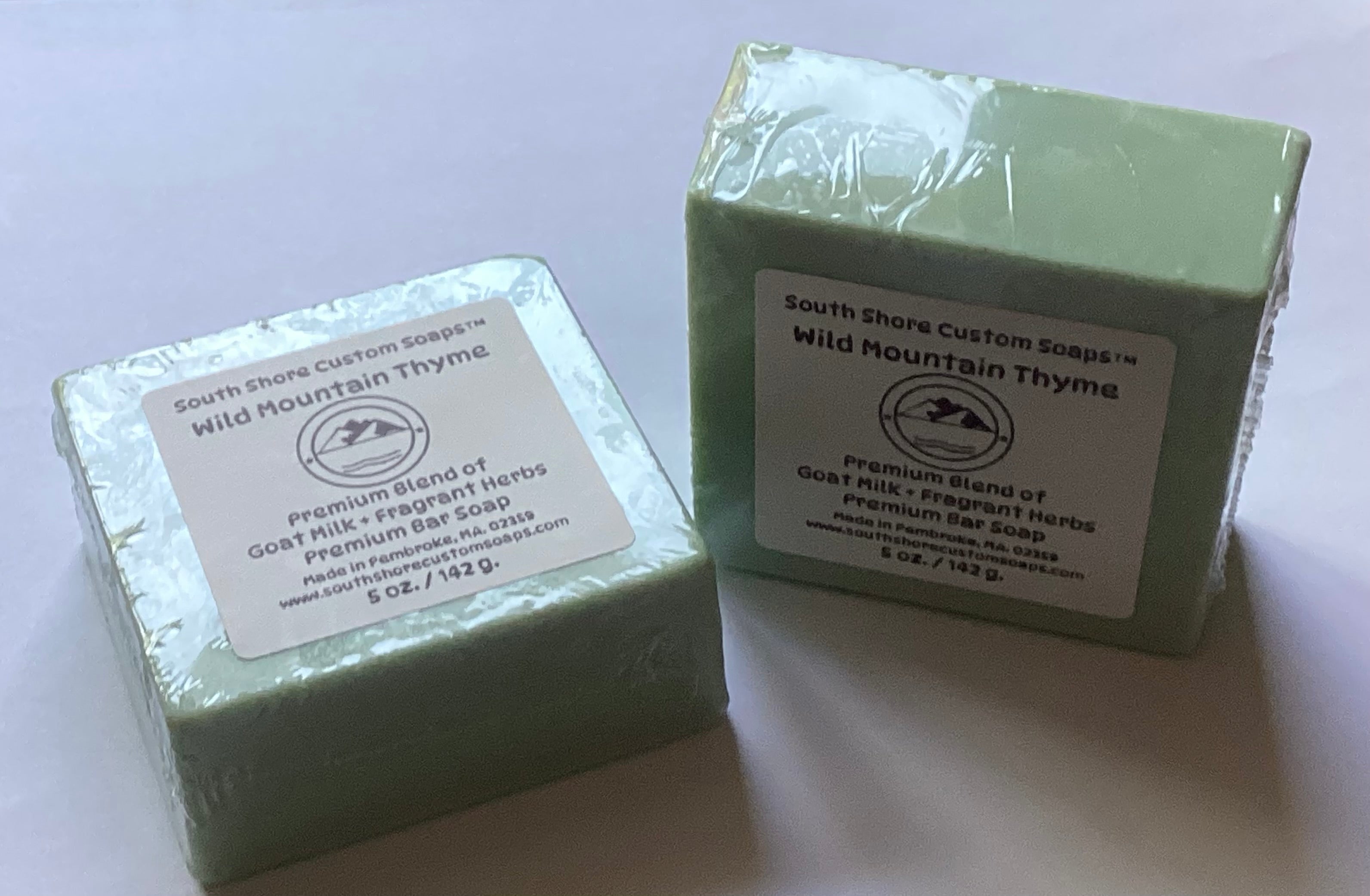 Wild Mountain Thyme Premium Blend of Goat Milk + Fragrant Herbs Premium Bar Soap