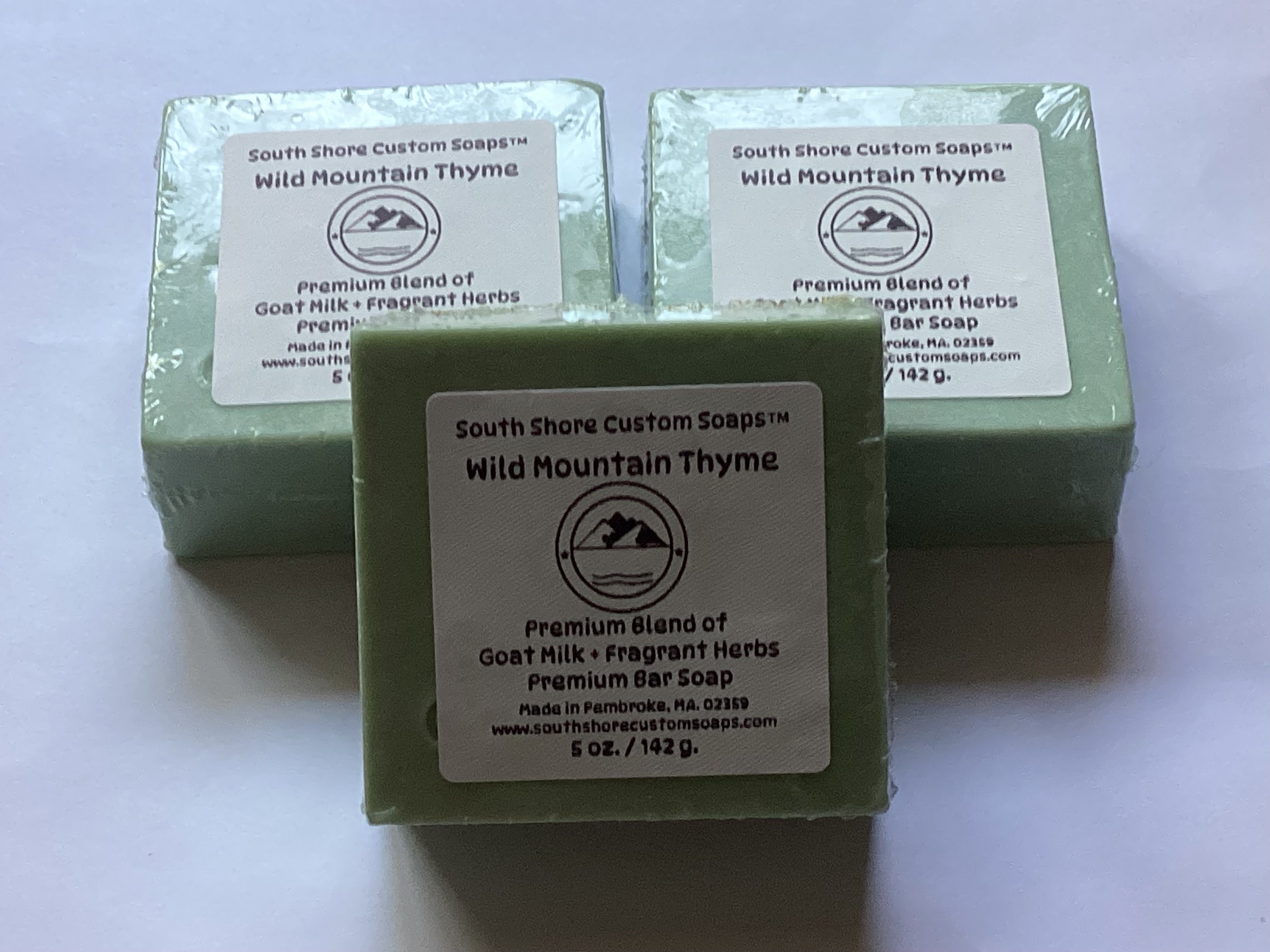 Wild Mountain Thyme Premium Blend of Goat Milk + Fragrant Herbs Premium Bar Soap
