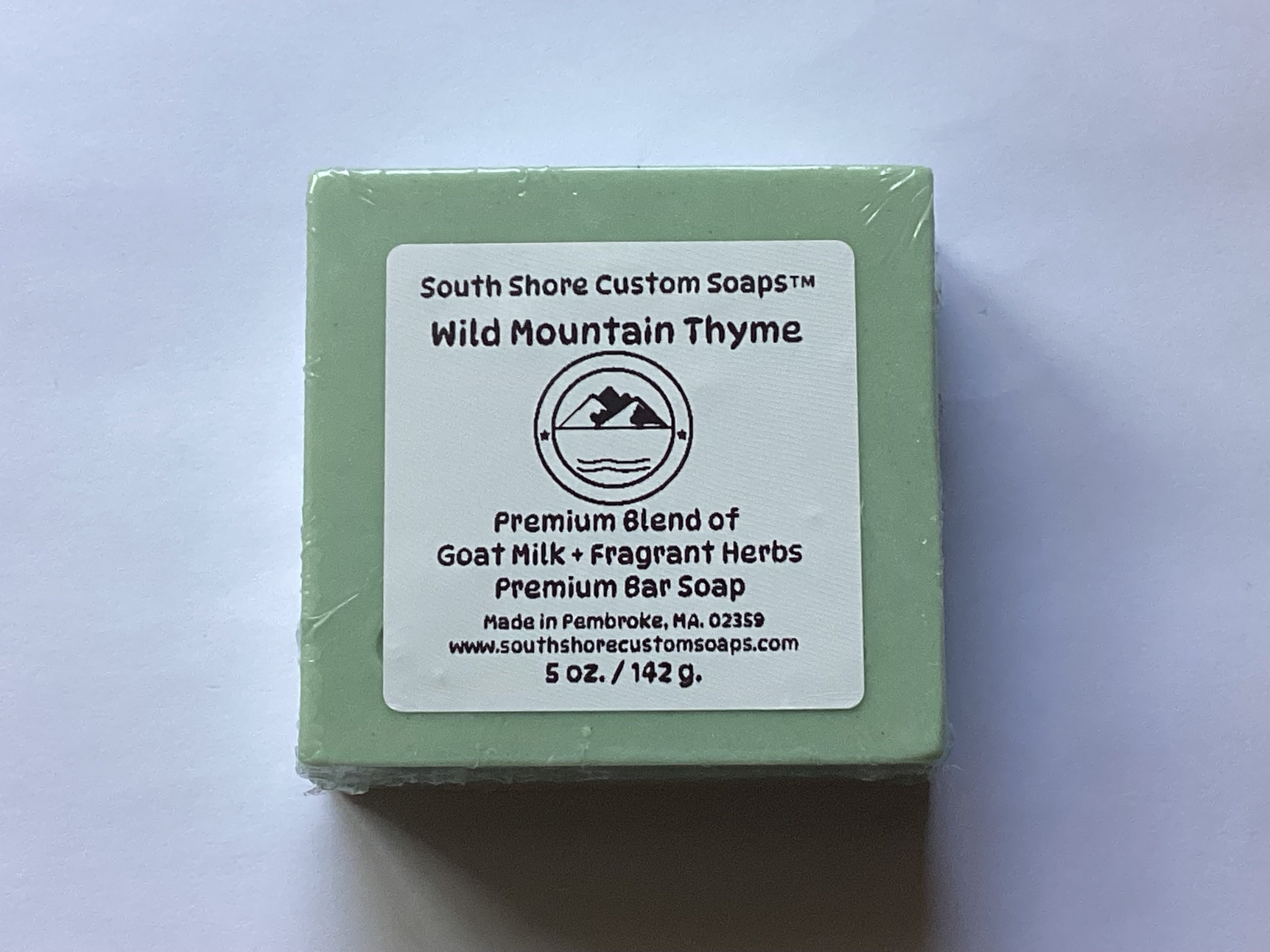 Wild Mountain Thyme Premium Blend of Goat Milk + Fragrant Herbs Premium Bar Soap