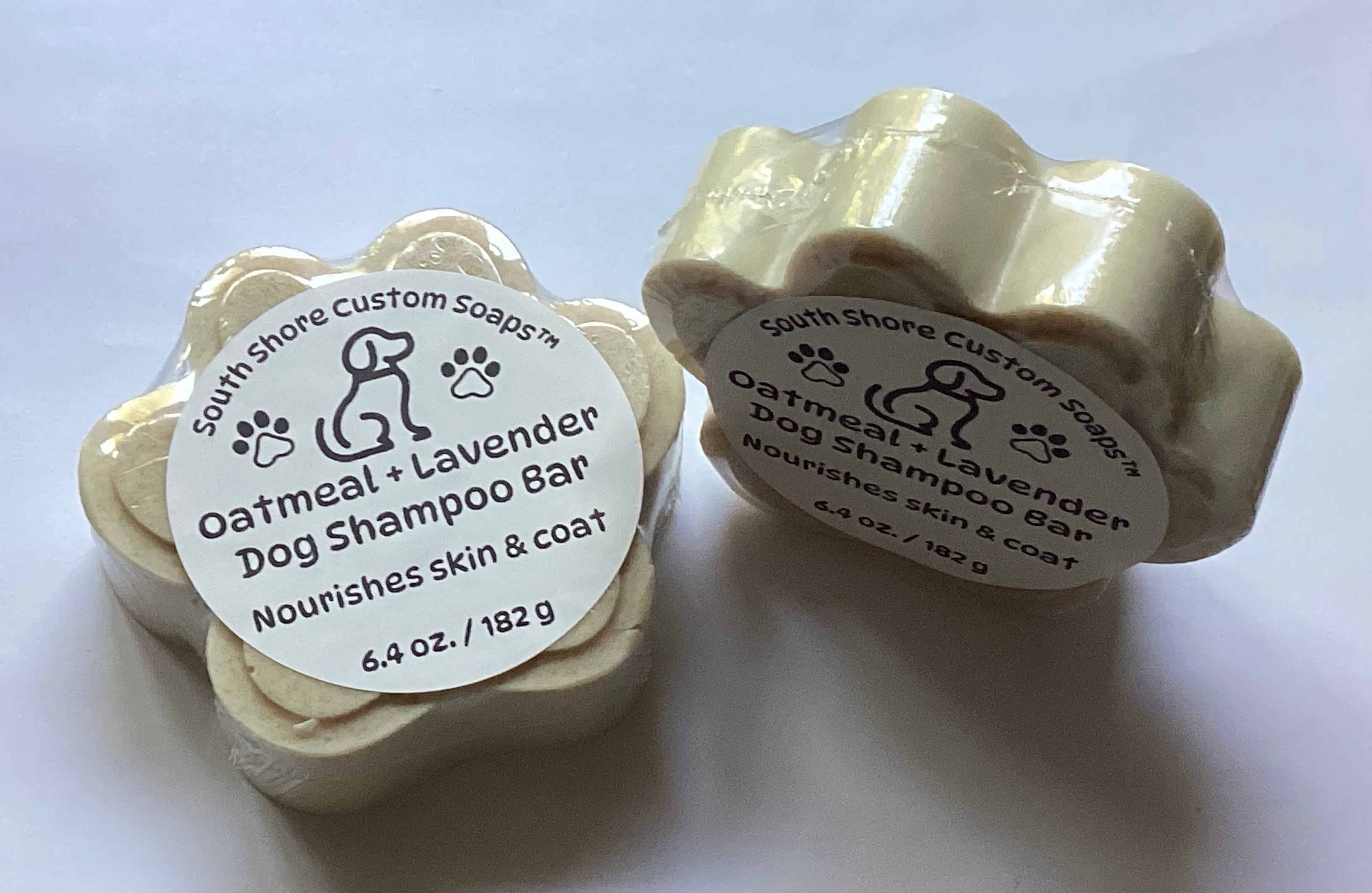 Oatmeal + Lavender Dog Shampoo Bar