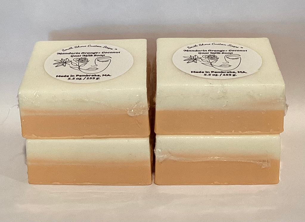 Mandarin Orange + Coconut Goat Milk Soap