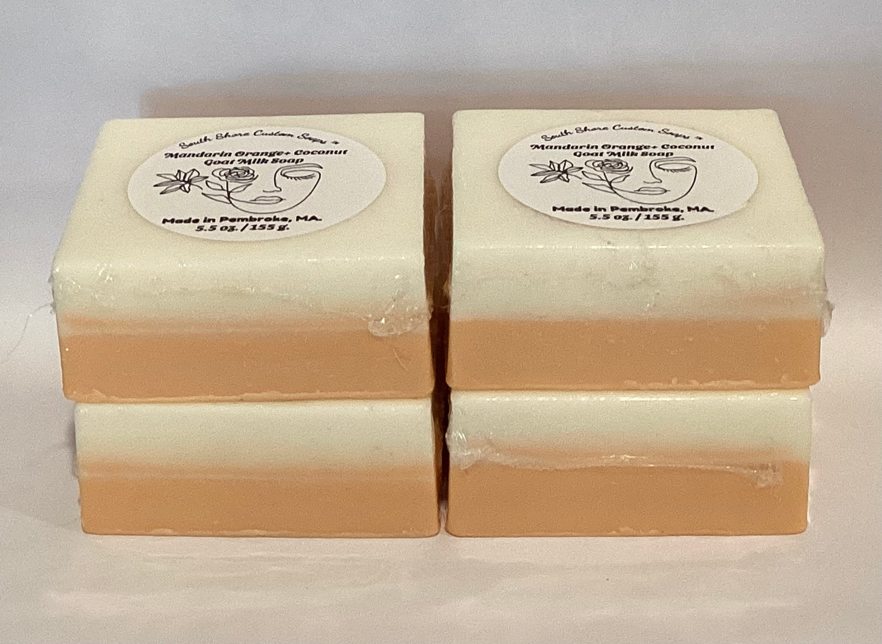 Mandarin Orange + Coconut Goat Milk Soap