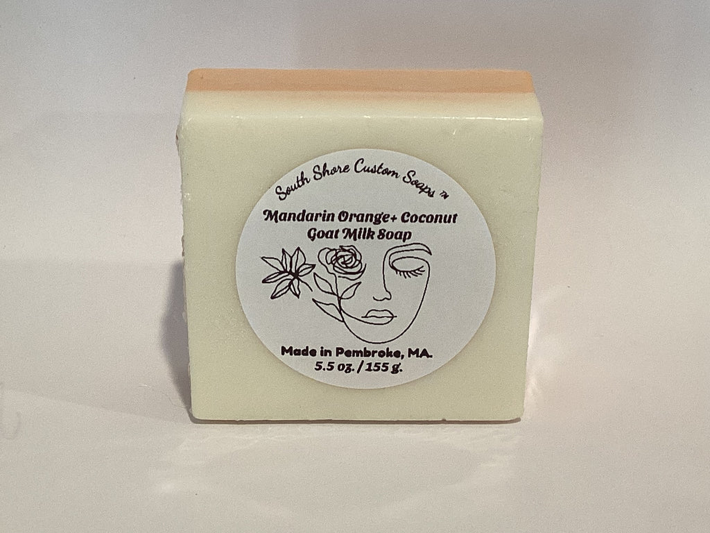 Mandarin Orange + Coconut Goat Milk Soap