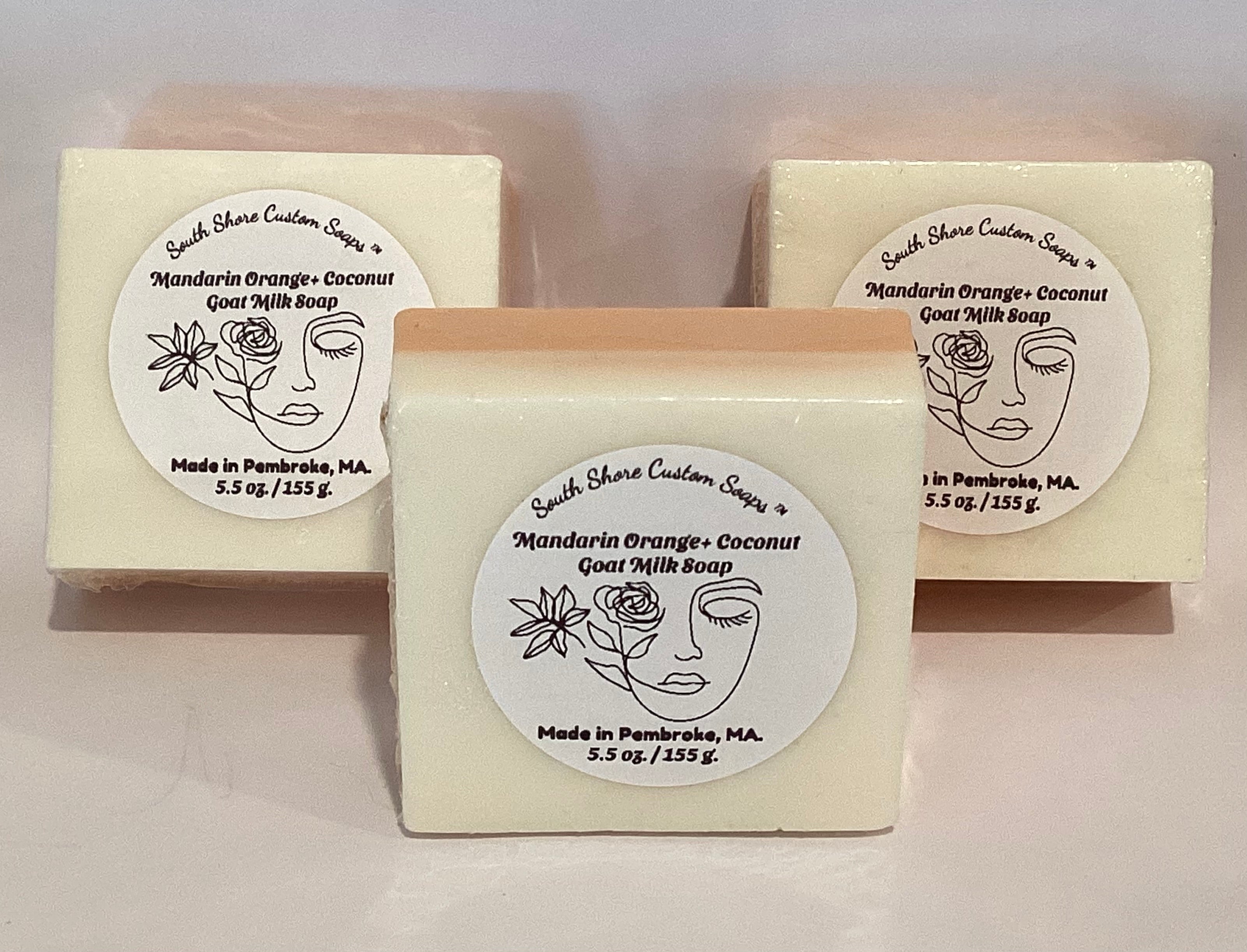 Mandarin Orange + Coconut Goat Milk Soap