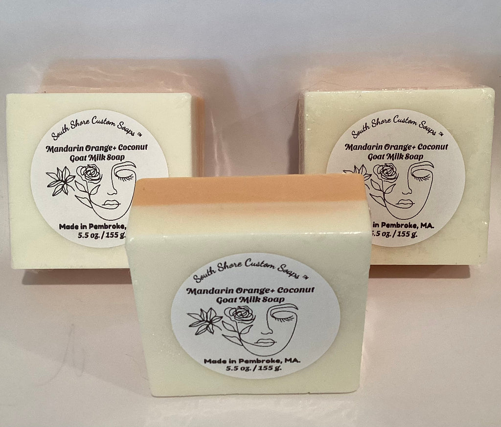 Mandarin Orange + Coconut Goat Milk Soap