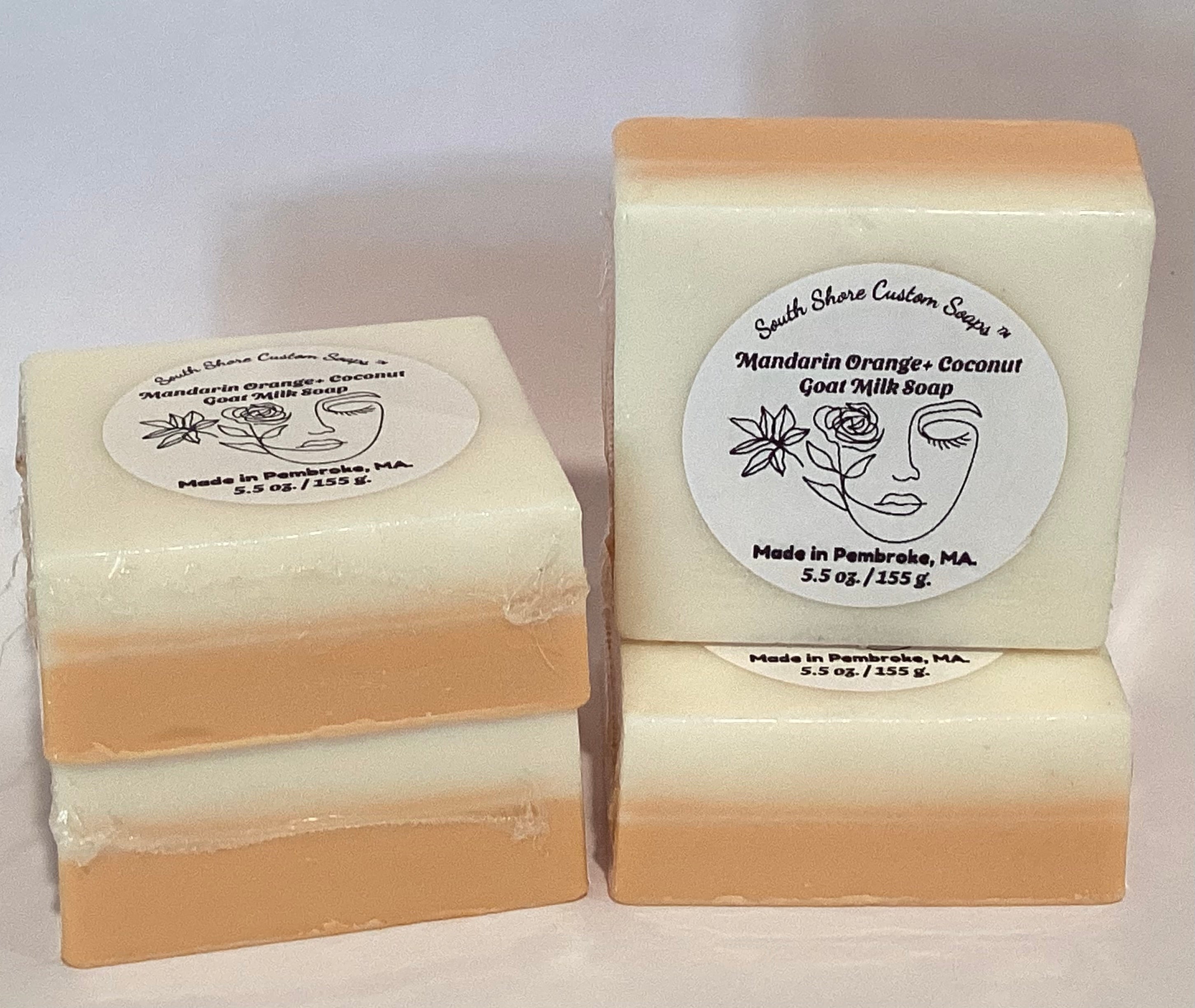 Mandarin Orange + Coconut Goat Milk Soap
