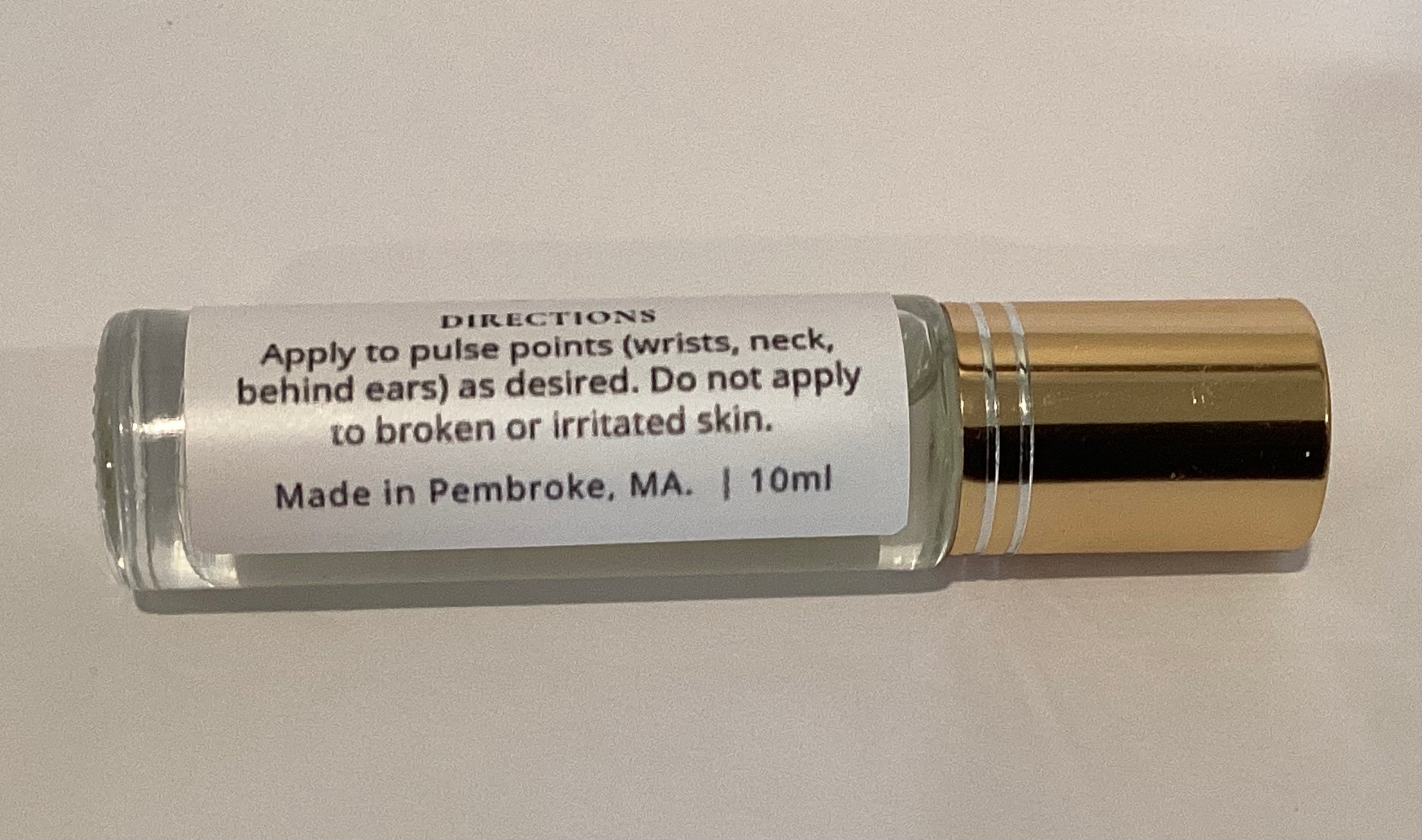 Jasmine + Amber Perfume Oil