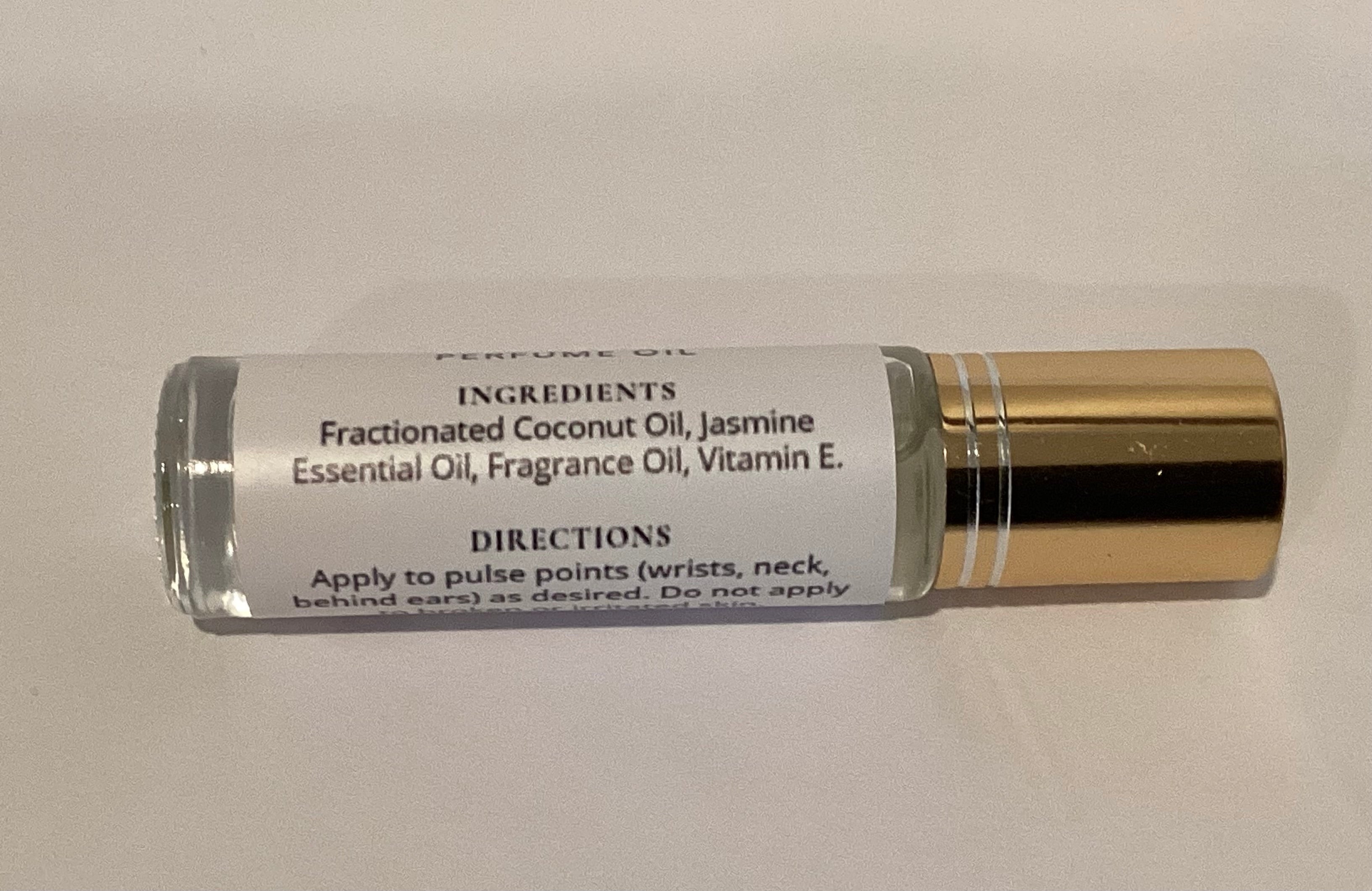 Jasmine + Amber Perfume Oil