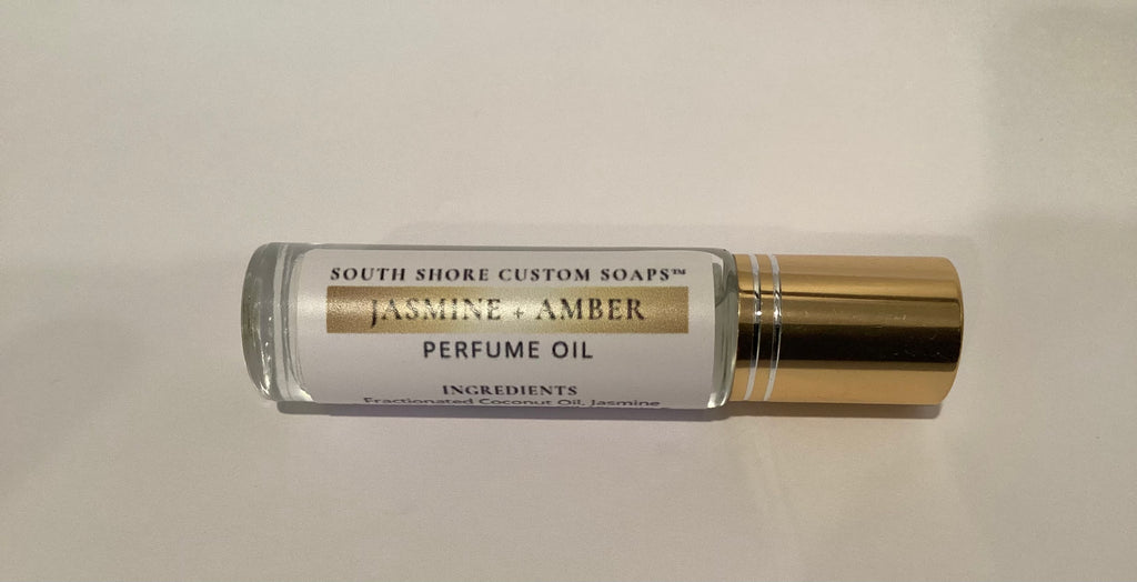 Jasmine + Amber Perfume Oil