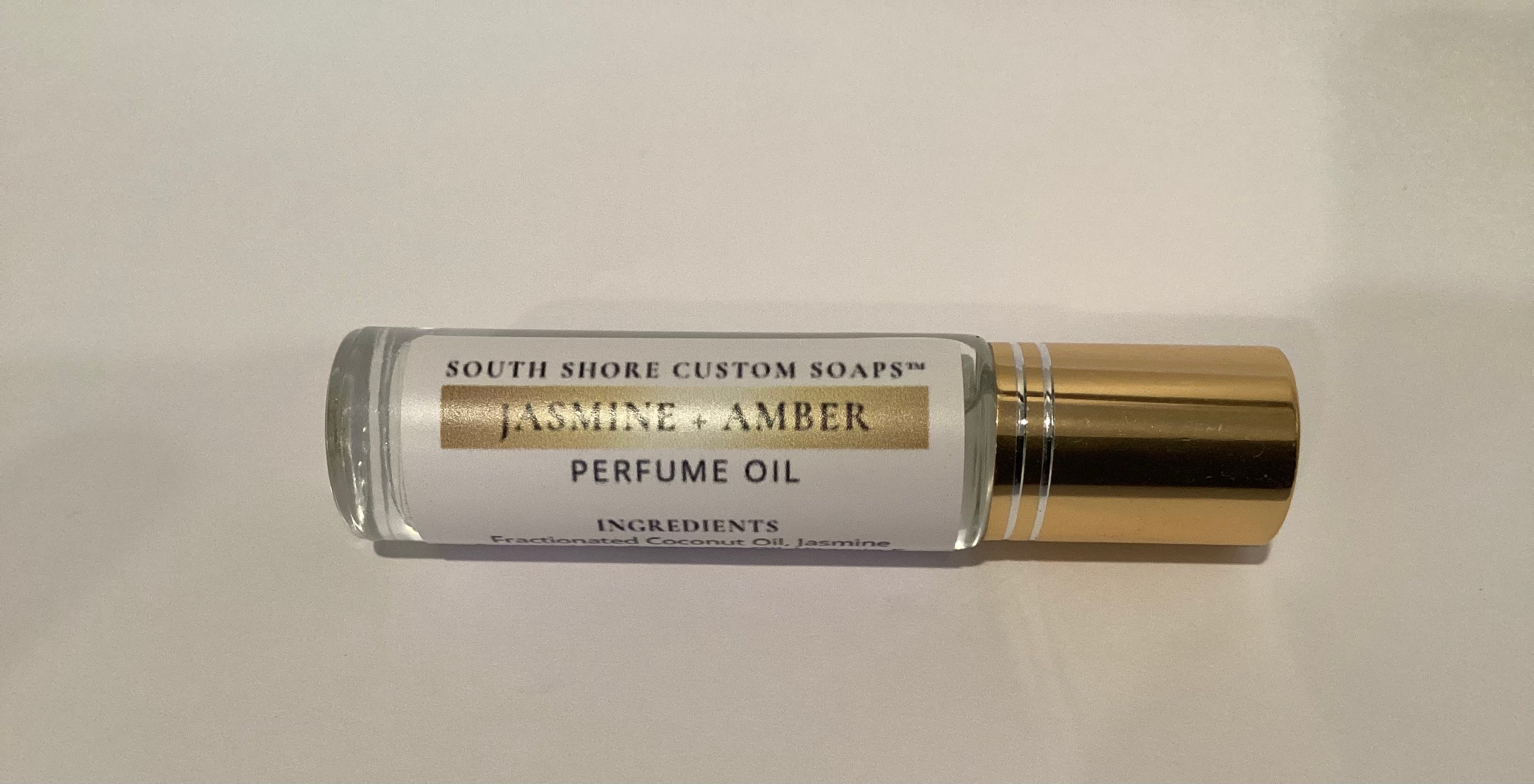 Jasmine + Amber Perfume Oil