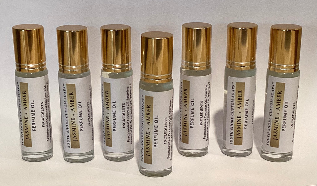 Jasmine + Amber Perfume Oil