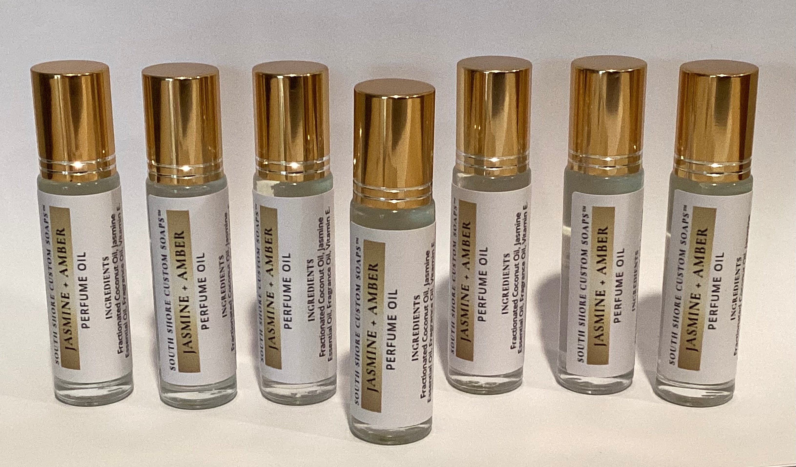 Jasmine + Amber Perfume Oil