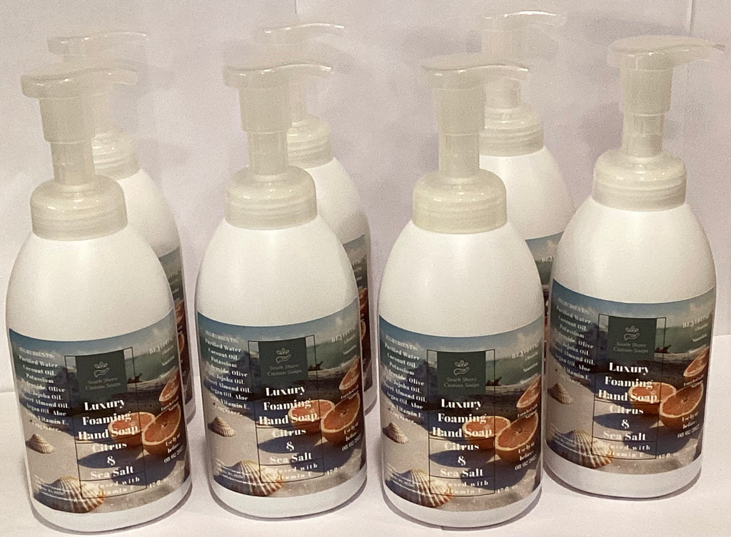 Citrus & Sea Salt Luxury Foaming Hand Soap