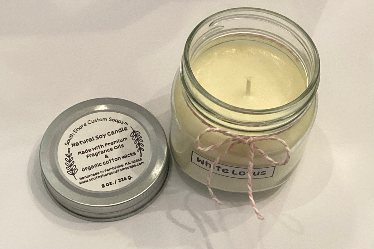 Natural Soy Candles - 5 Scents to Choose From