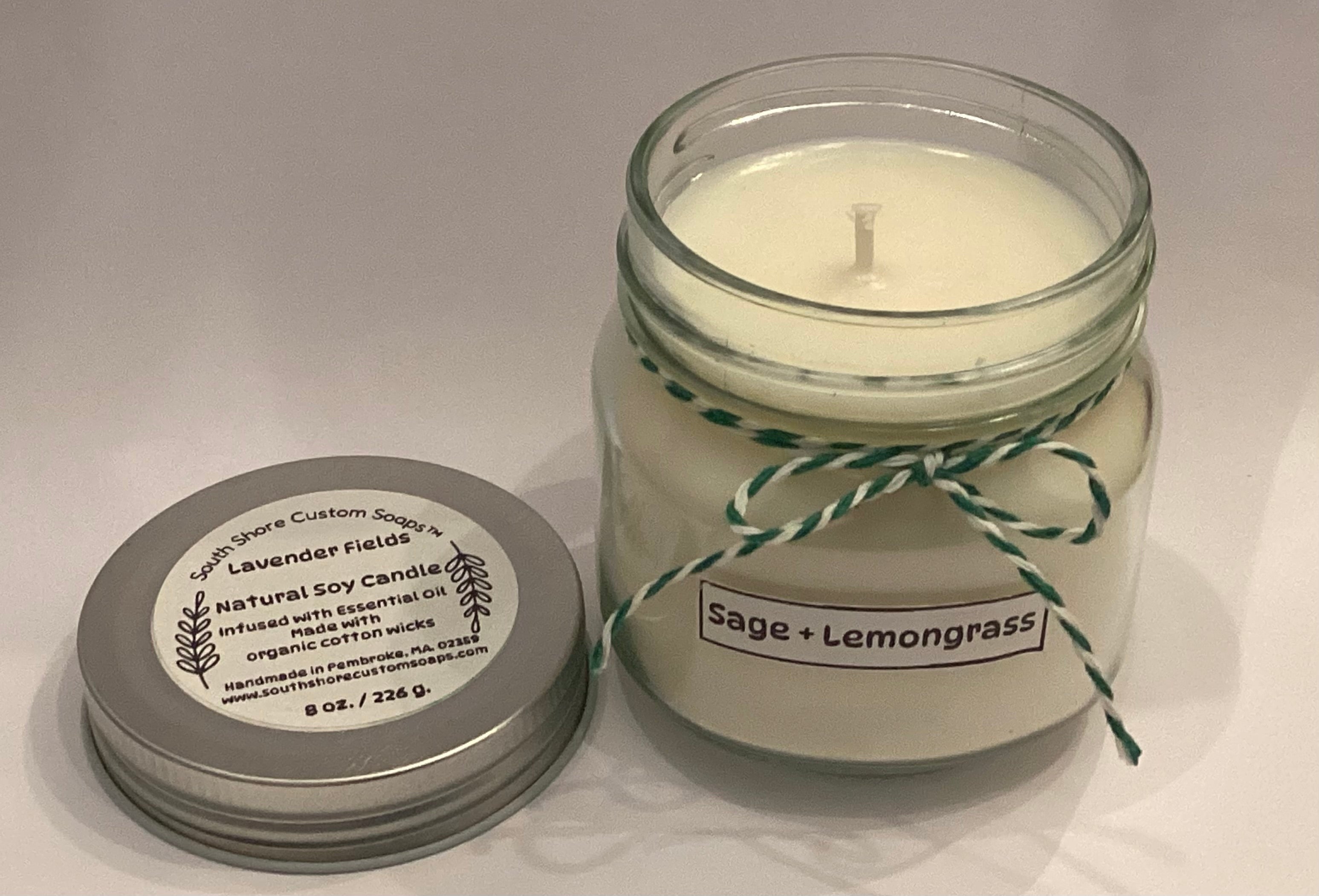 Natural Soy Candles - 5 Scents to Choose From