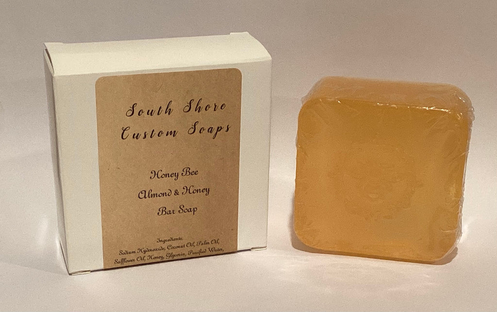 Honey Bee Almond & Honey Bar Soap