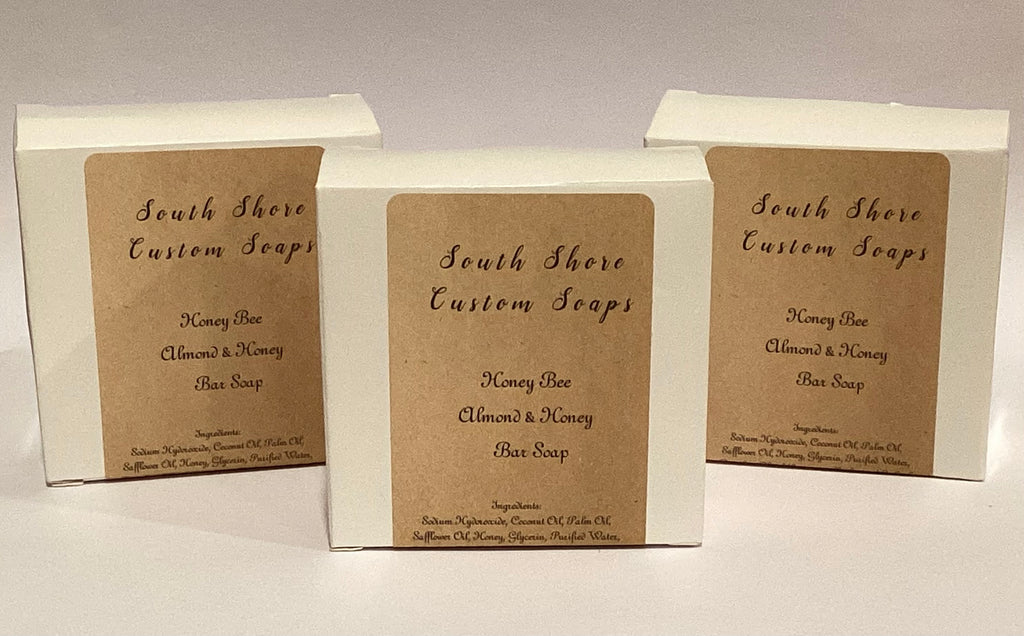 Honey Bee Almond & Honey Bar Soap