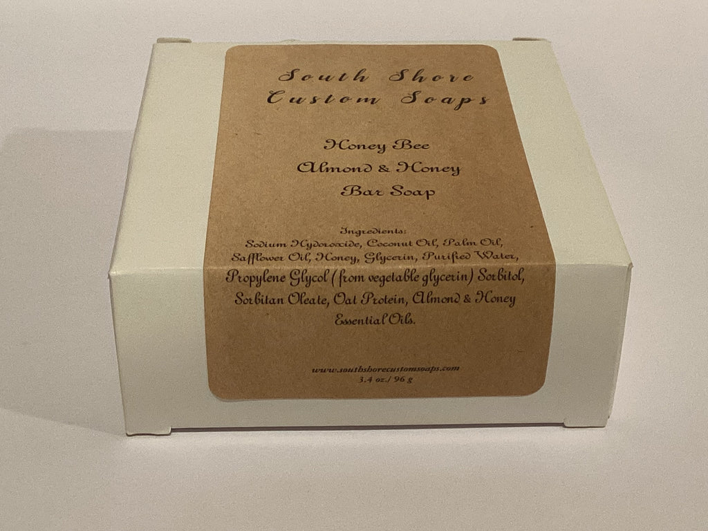 Honey Bee Almond & Honey Bar Soap