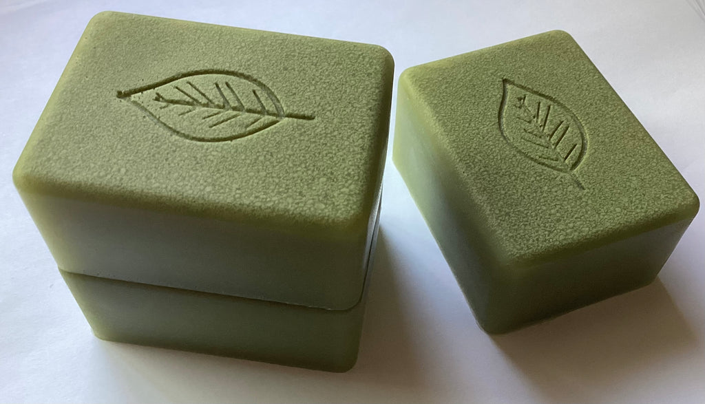 Olive Oil Bar Soap with French Green Clay Powder
