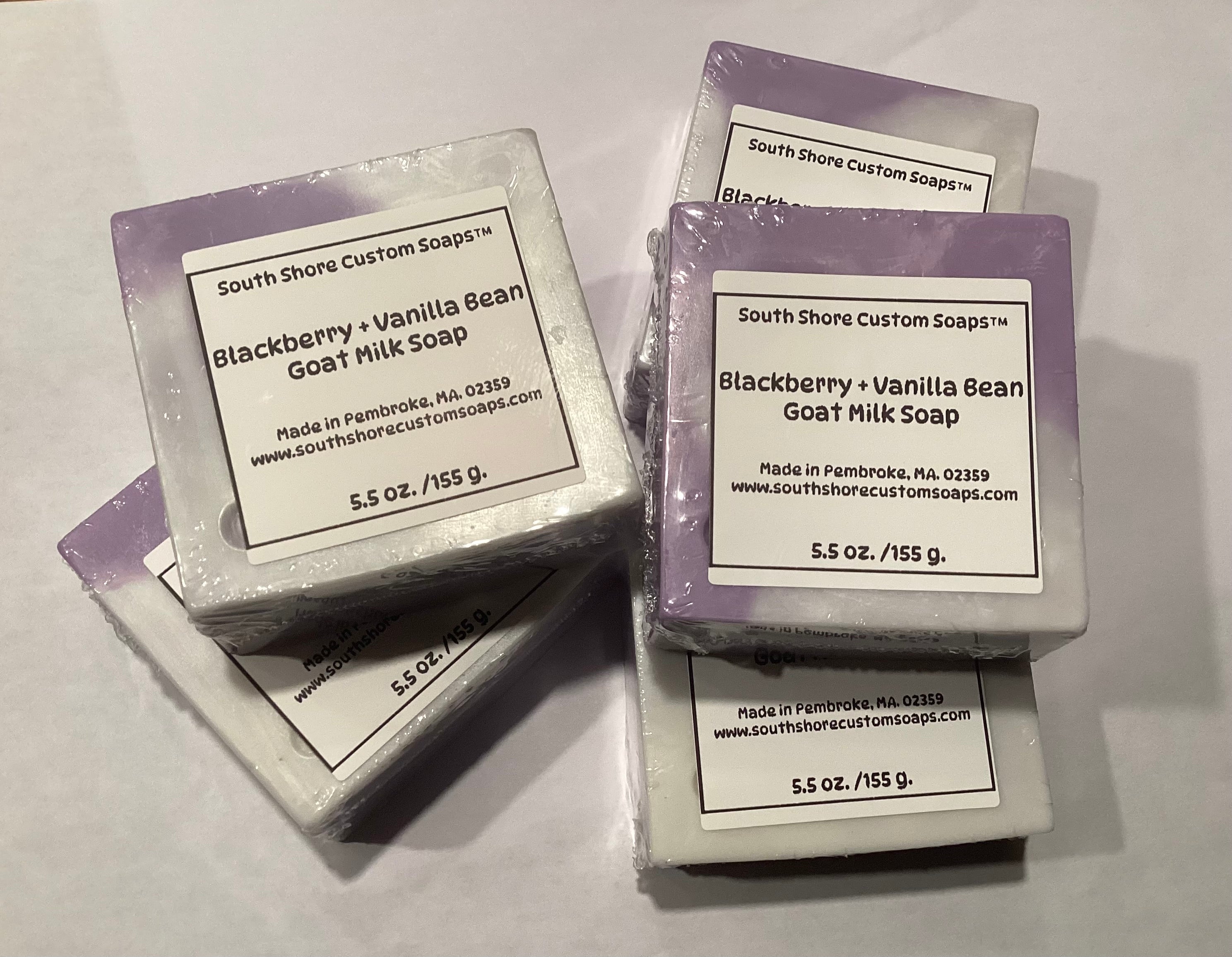 Blackberry + Vanilla Bean Goat Milk Soap